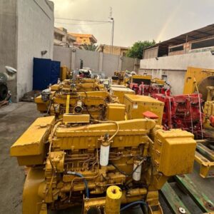 Good Used Cat 3406 B, marine genset 320 kva