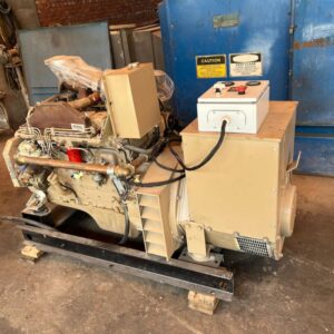 Good Used Cummins 6BTA marine Genset ,100 kva 50 hz